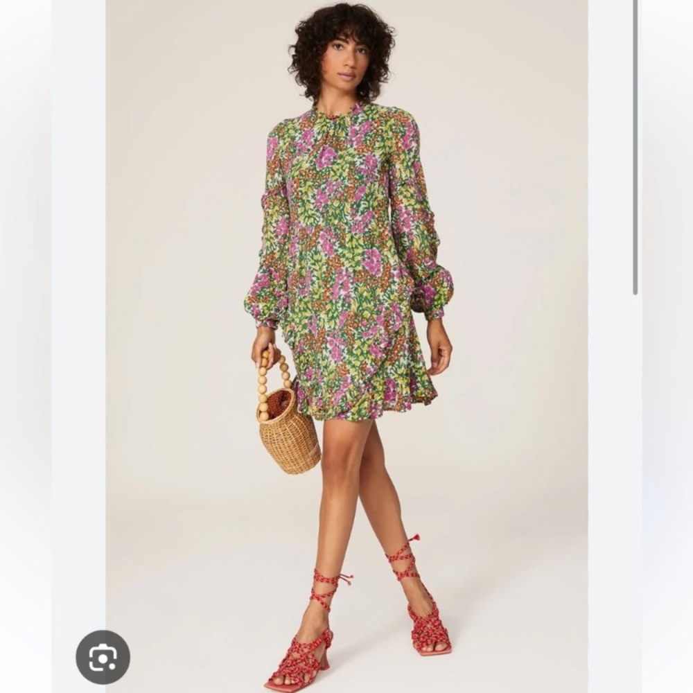 Banjanan Lila Dress. Flora long sleeve dress size xs
